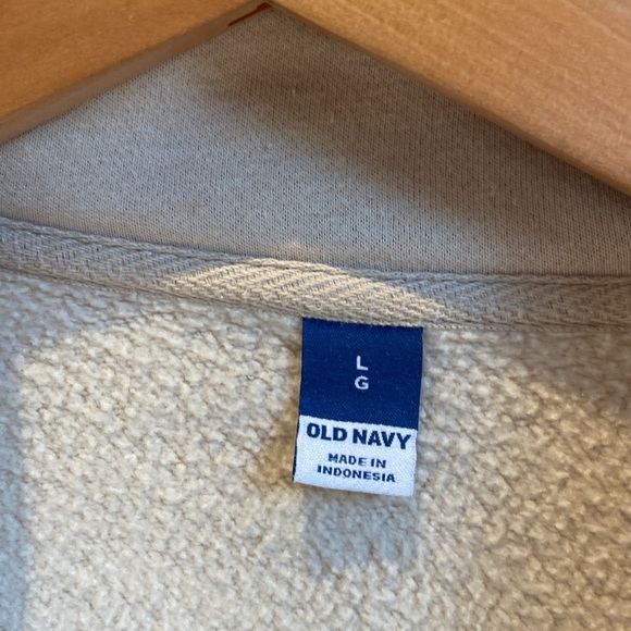 ON Beige 1/4 Zip Boxy Fit - Picture 4 of 8